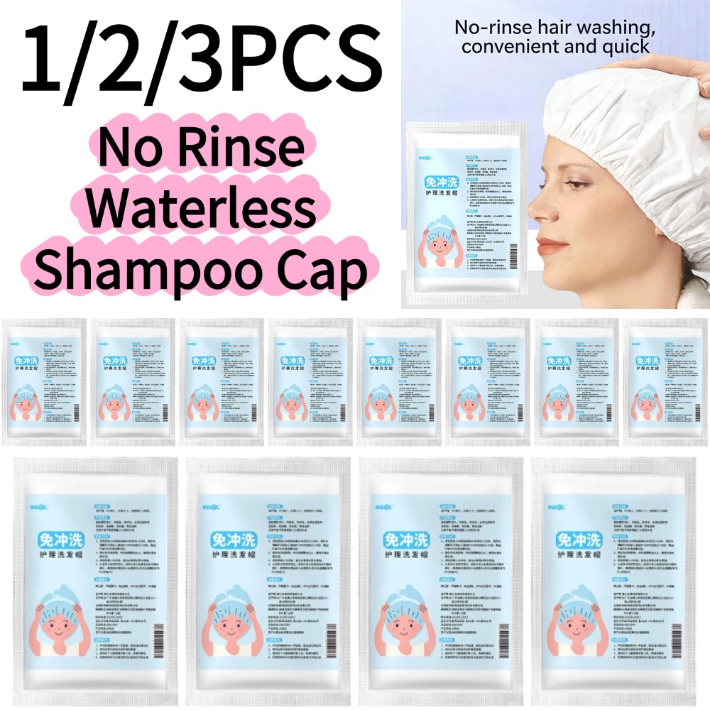 Hair Care Products - Bonnet de lavage capillaire sans rinçage,