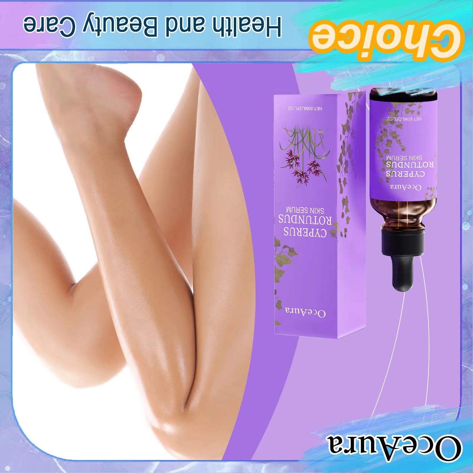 Hair Care Lotion - Huile de Cyperus Rotundus pour l'épilation,
