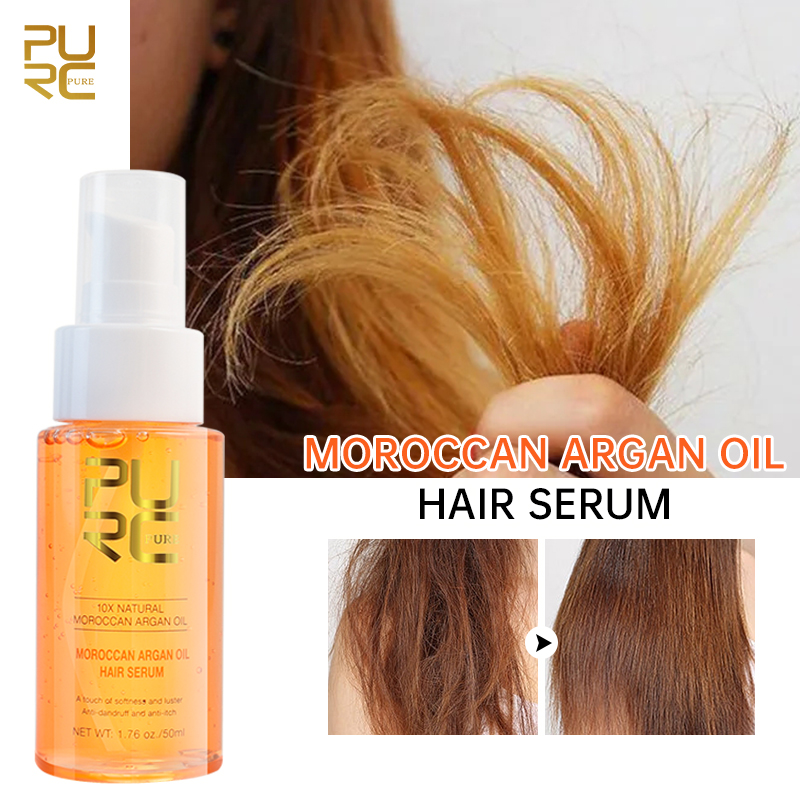 Hair Care Korean Products - KerBrian-Sérum d'Argan Marocain à l'Huile pour