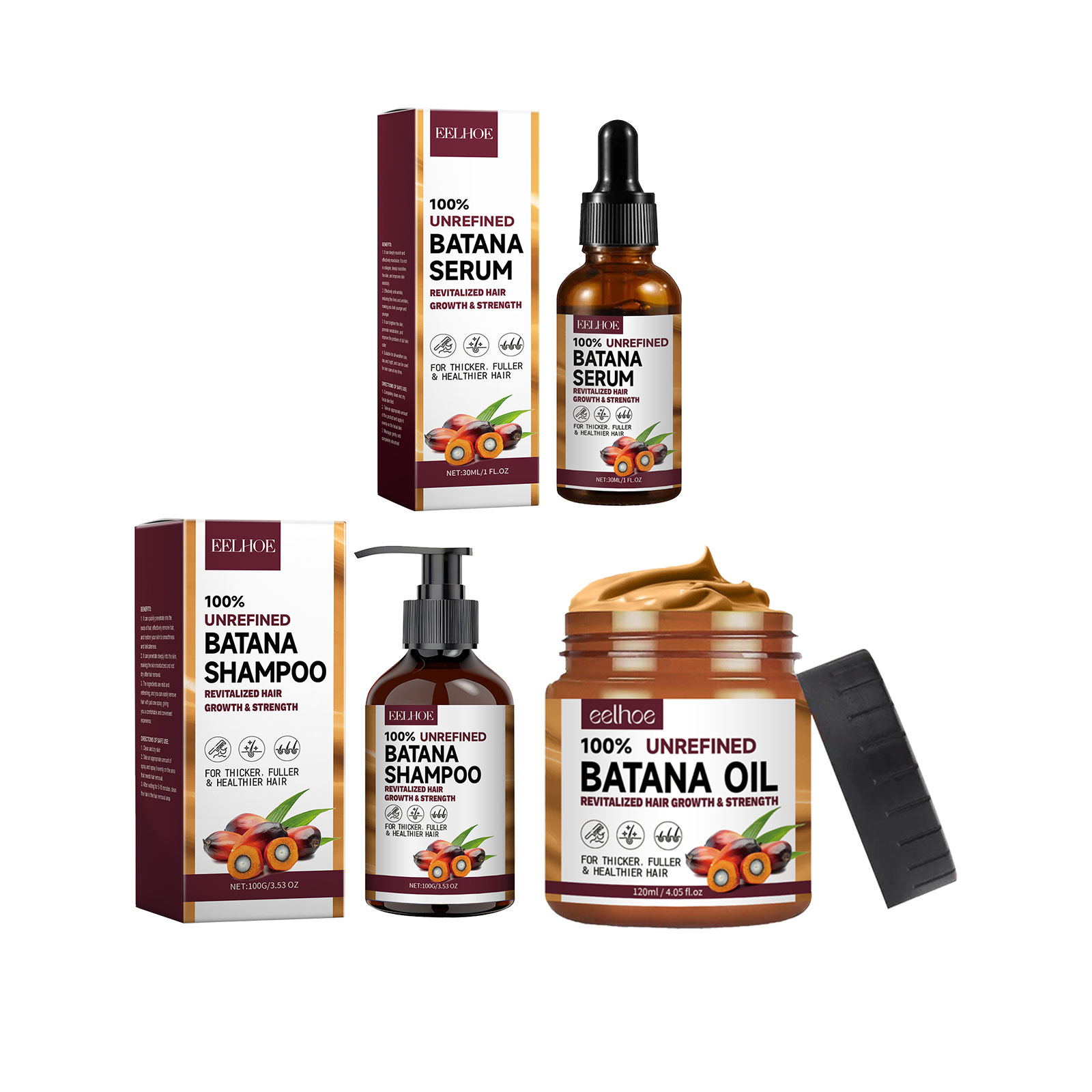 EELHOE huile de Batana naturel - Hair Care Products avis et prix